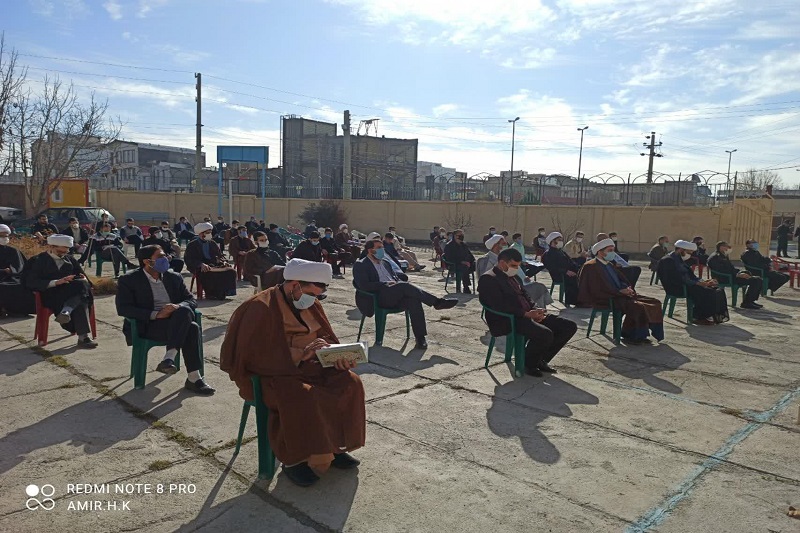 تصاویر/ بزرگداشت حماسه ۹ دی، در مدرسه علمیه امام خمینی(ره) اسلام آباد غرب