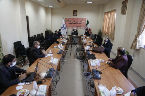 تصاویر/ نشست خبری همایش بین‌المللی حقوق بین‌الملل و مخاصمات مسلحانه در منطقه،دانشگاه قم