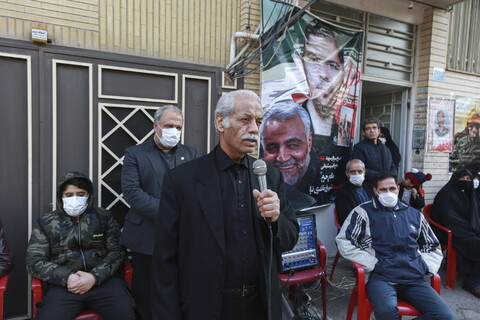 تصاویر/ مراسم بزرگداشت شهدای مقاومت در منزل شهید شهروز مظفری نیا