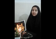 فیلم | دلگویه‌های یک دختر نوجوان بیجاری در وصف سردار دلها