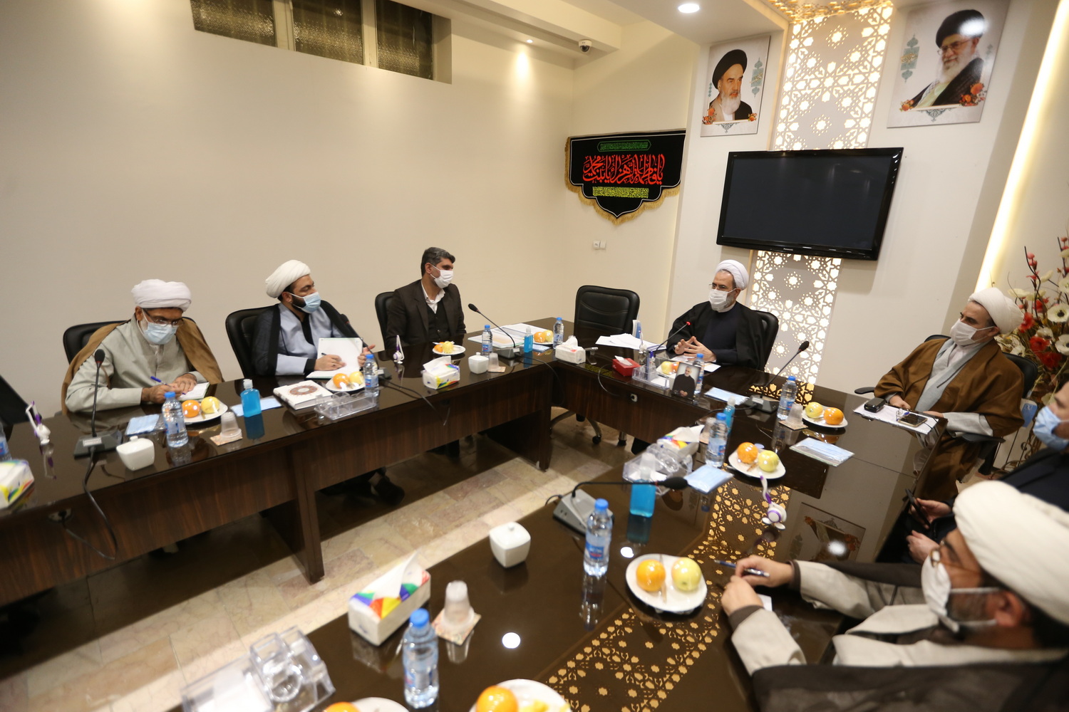 تصاویر/ جلسه شورای هماهنگی نهادهای حوزوی استان کرمان با حضور آیت الله اعرافی