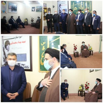 دیدار مدیر آموزش‌وپرورش عشایر خوزستان با امام‌جمعه مسجدسلیمان