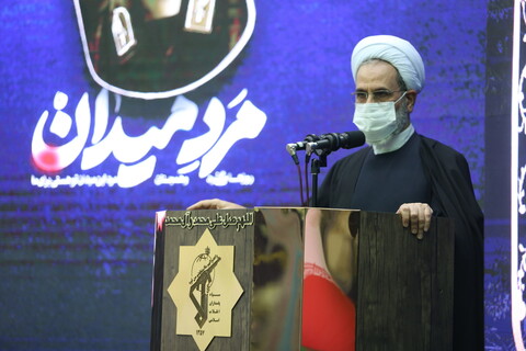 تصاویر/ مراسم بزرگداشت سالگرد شهادت سردار سلیمانی و چهلمین روز درگذشت آیت الله جعفری با حضور آیت الله اعرافی