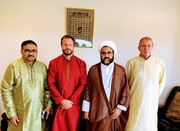 An Australian man converted to Islam in the presence of Friday prayer leader Canberra