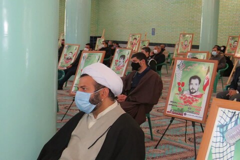 تصاویر/ مراسم اولین سالگرد شهادت سردار سلیمانی در تکاب