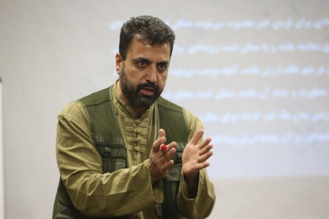 تصاویر/ ششمین جشنواره رسانه‌ای ابوذر؛ کارگاه آموزش «عکاسی خبری»