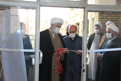 افتتاح دفتر نیکوکاری مدرسه علمیه سفیران هدایت قزوین