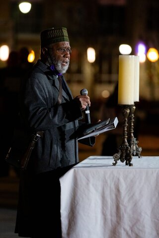 رهبران مذهبی در آتلانتا برای صلح در سال جدید دعا کردند