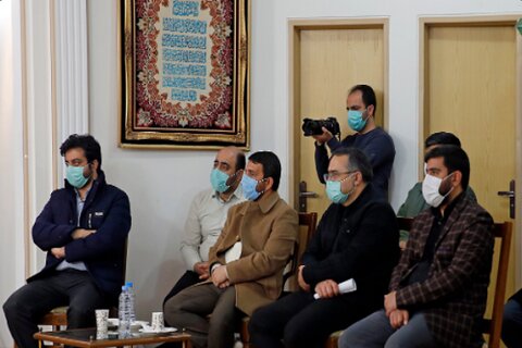 حجه الاسلام والمسلمین رئیسی در دیدار فعالان فرهنگی کرمانشاه