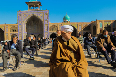 مراسم بزرگداشت آیت الله مصباح یزدی در مسجد سید اصفهان