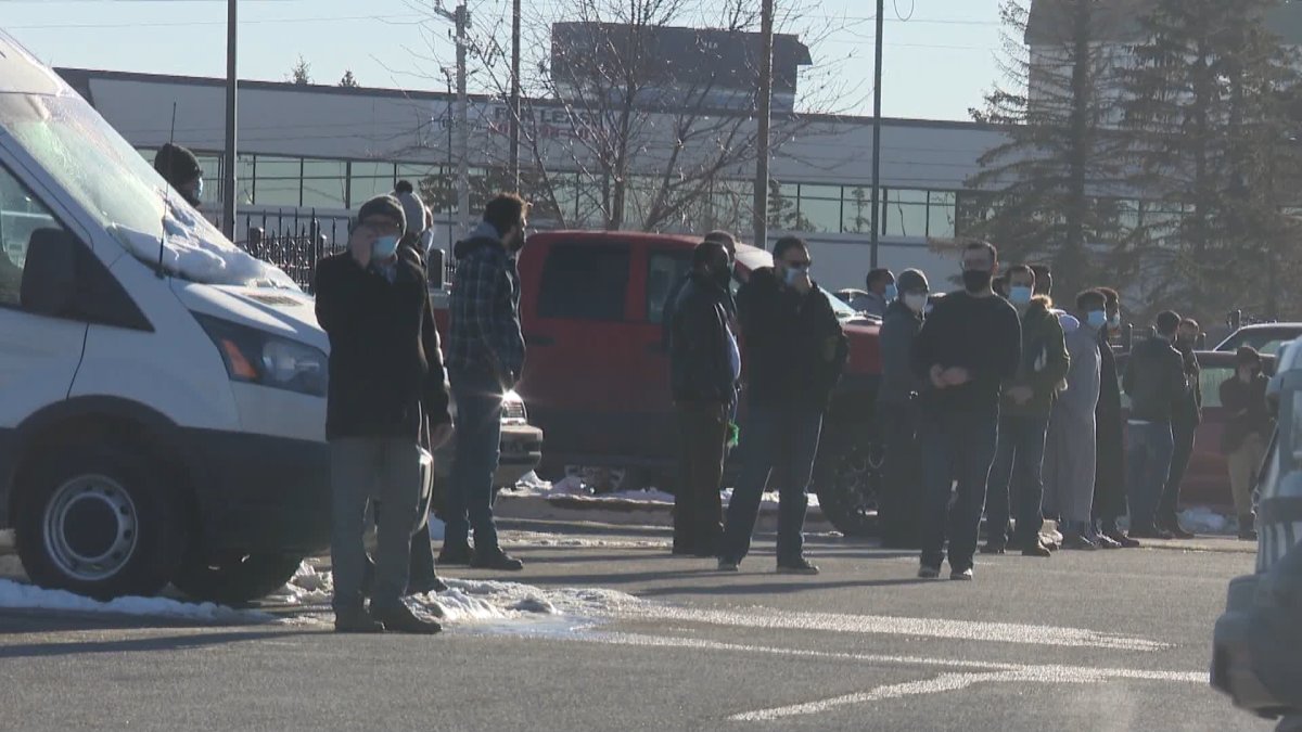 One in custody after man armed with knife interrupts prayer at Calgary