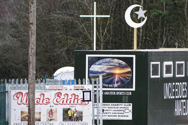 Doncaster businessman opens mosque and church at motorbike track