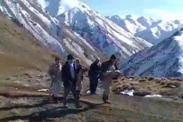 پیکر یکی از شهدای دوران دفاع مقدس در کردستان کشف شد