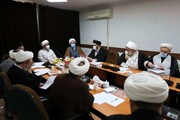 تصاویر/ اولین نشست کمیسیون پژوهش اجلاسیه اساتید حوزه علمیه قم