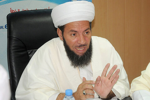شیخ جلول حجیمی رئیس اتحادیه ائمه جماعت الجزایر