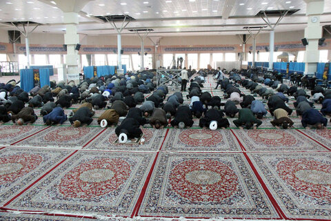 تصاویر/ اقامه نخستین نماز جمعه به امامت حجت الاسلام والمسلمین نوری در بجنورد