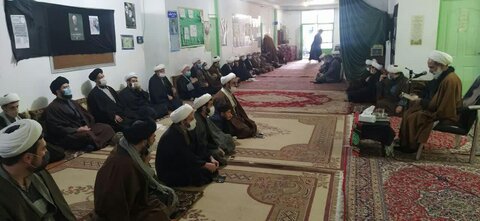 تصاویر /  مراسم شهادت حضرت فاطمه(س) در مدرسه علمیه المهدی(عج) سراب