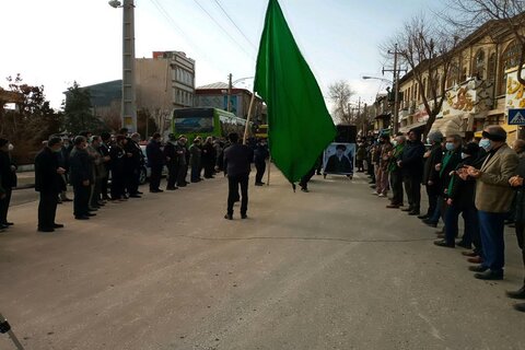 تصاویر/ اجتماع عزاداران فاطمی(سلام الله علیها) شهرستان کرمانشاه