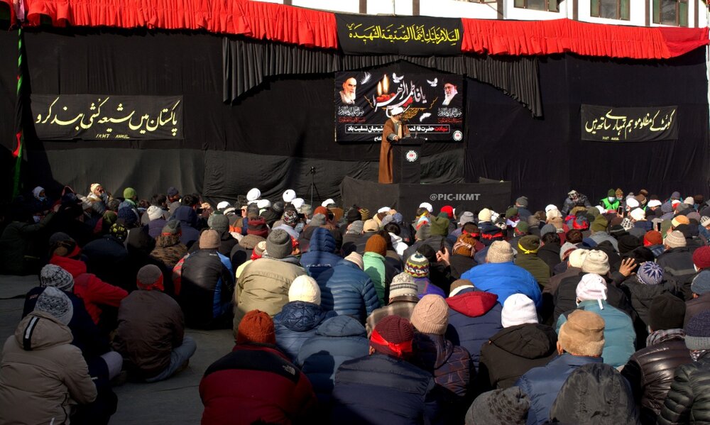 Kargil observed martyrdom anniversary of Hazrat Fatima Zahra + Photos