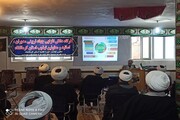 رزمایش معاونین تهذیب مدارس علمیه شرق کرمانشاه برگزار شد