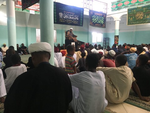 عزاداری شیعیان شهر ماژونگا در ماداگاسکار به مناسبت شهادت حضرت زهرا(س)