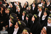 تجمع ۳ هزار نفری دختران نوجوان در حرم مطهر کریمه اهل بیت سلام الله علیها