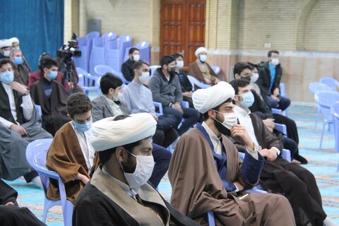 تصاویر/ همایش بصیرتی طلاب ارومیه با حضور حجت الاسلام رهدار