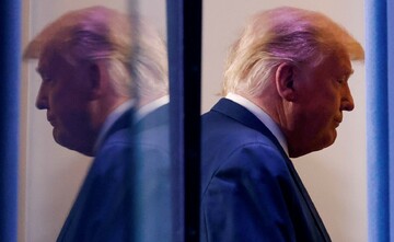 سکانس پایانی ترامپ + تصویر