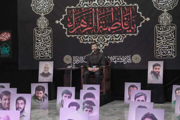 تصاویر/ مراسم سوگواری فاطمیه دوم  در امامزاده شاه میرحمزه به صورت مجازی