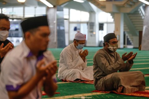 چراغ سبز شورای اسلامی پنانگ، مالزی، به برپایی نمازها در مساجد