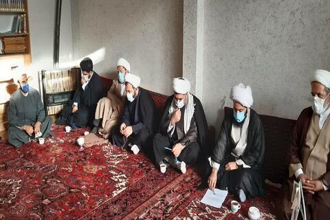 تصاویر/ سفر یکروزه مدیر حوزه علمیه کرمانشاه به شهرستانهای سرپل ذهاب و گیلانغرب