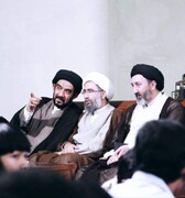 عکسی از مرحوم حجت‌الاسلام والمسلمین سید جواد مظلومی، معاون‌ امور بین‌الملل بعثه مقام معظم رهبری