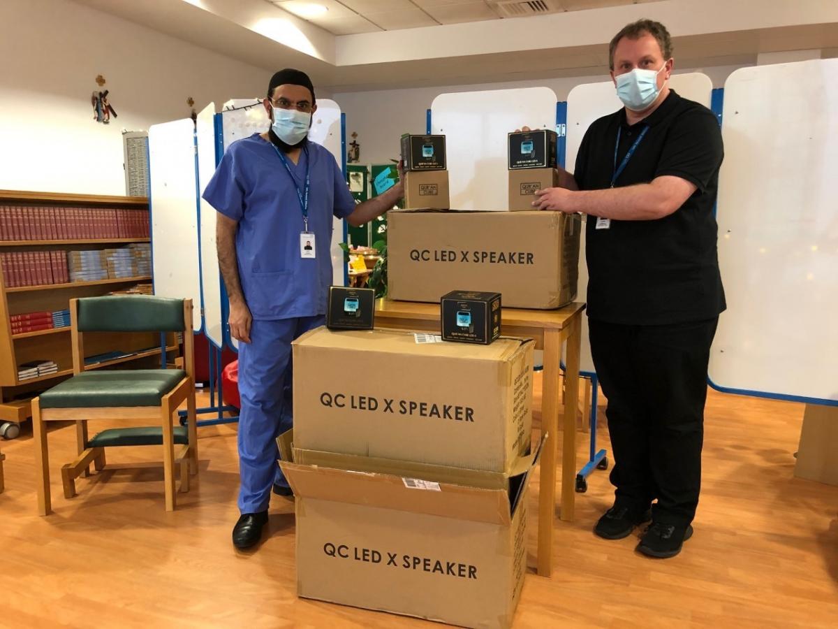 Hospitals receive Quran Cube donations for Muslim patients