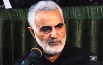 فیلم | نوحه شهید حاج قاسم برای حضرت علی اکبر (ع)