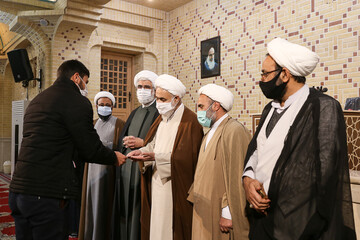 طلاب ممتاز مدارس علمیه قزوین تجلیل شدند