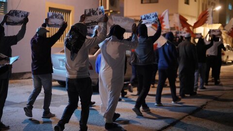 تصاویر/ تظاهرات‌ مردم بحرین در آستانه دهمین سالگرد انقلاب ۱۴ فوریه