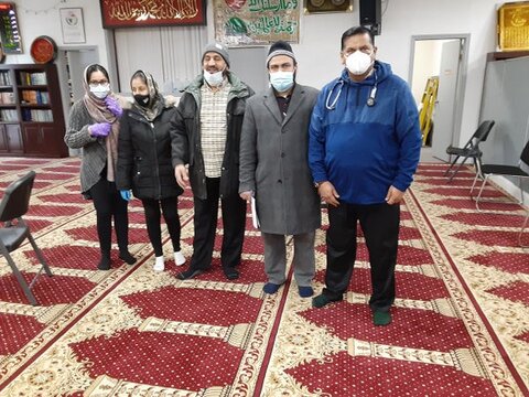 مرکز اسلامی در کنتیکت، واکسیناسیون کرونا را آغاز کرد
