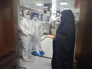 تصاویر /  تجلیل از کادر بیمارستان کرونایی در مراغه