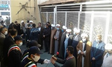 آزادی ۴۲ زندانی نیازمند خراسانی  با اجرای طرح معراج | تشکر آقای زندانبان از حوزویان