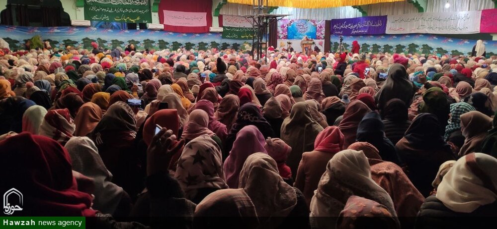 ہئیت فاطمیہ شعبہ خواتین انجمن جمعیت العلماء اثنا عشریہ کرگل کے زیر اہتمام ایک عظیم الشان جشن محفل کا انعقاد