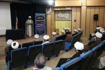 تصاویر/ رزمایش تهذیب و تربیت در قروه با حضور معاون تهذیب حوزه های علمیه