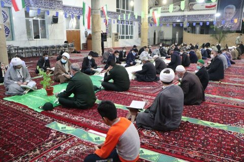 تصاویر/ برگزاری محفل انس با قرآن در مسجد جامع قروه به مناسبت دهه فجر