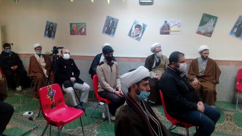 تصاویر / مراسم خاطره گویی از انقلاب اسلامی در مدرسه علمیه طالبیه تبریز