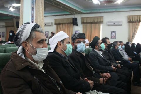 تصاویر/مراسم افتتاحیه مدرسه «حج» در استان کردستان