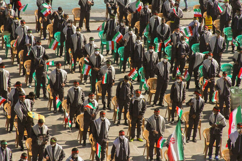 راهپیمایی متفاوت 22 بهمن در اصفهان