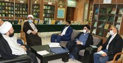 مشہد المقدس، امام حسین(ع) کے حرم کے منتظمین کے وفد کا اسلامی تحقیقاتی فاؤنڈیشن کا دورہ