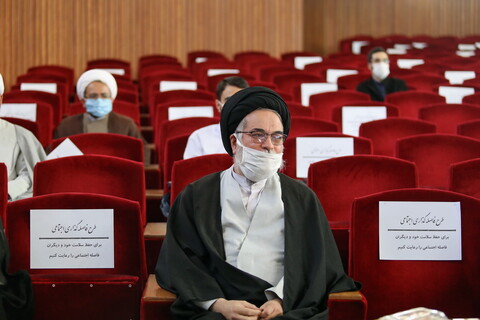 تصاویر/ آیین اختتامیه و مراسم تقدیر از برگزیدگان هفتمین جشنواره علامه حلی استان قم