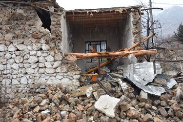 تخریب کامل برخی از واحدهای مسکونی در شهر سی‌سخت