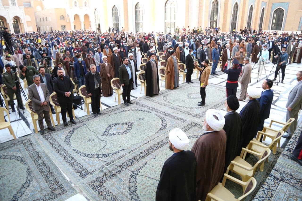 مراسم بزرگداشت شهادت آیت‌الله سید محمدباقر حکیم در نجف برگزار شد