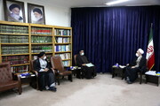 تصاویر/  دیدار سفیر ایران در واتیکان با آیت الله اعرافی